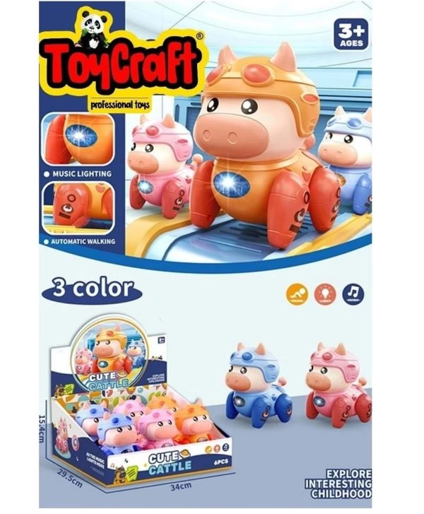 TOYCRFAT DISP.6LI MUZIKLI INEK