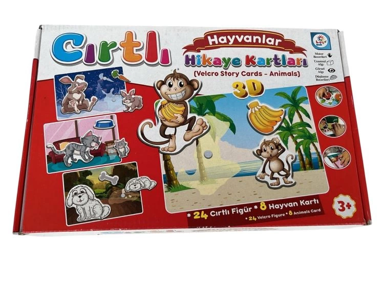 CIRTLI HIKAYE KARTLARI HAYVANLAR CIRTLI HIKAYE KARTLARI HAYVANLAR