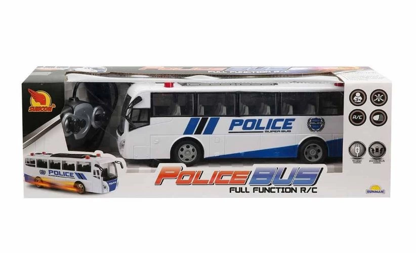 UK.SARZLI POLIS OTOBUS CIFT KATLI