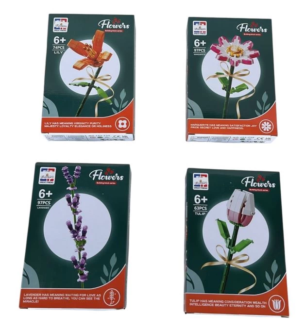 KUTUDA CICEK LEGO BLOKLARI KUTUDA CICEK LEGO BLOKLARI