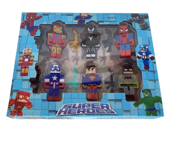 SUPER HEROS MANICRAFT