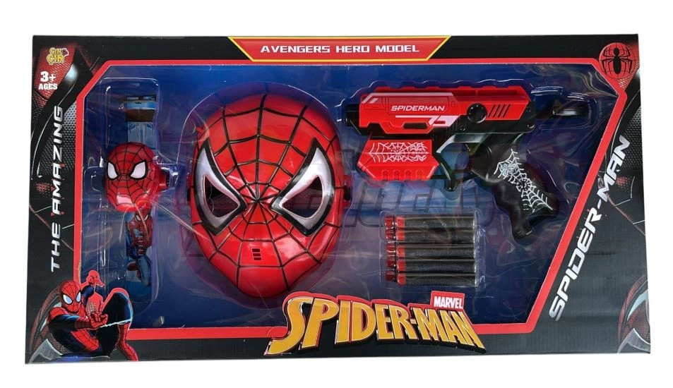 KUT. SPIDERMAN MASKE SILAH KUT. SPIDERMAN MASKE SILAH