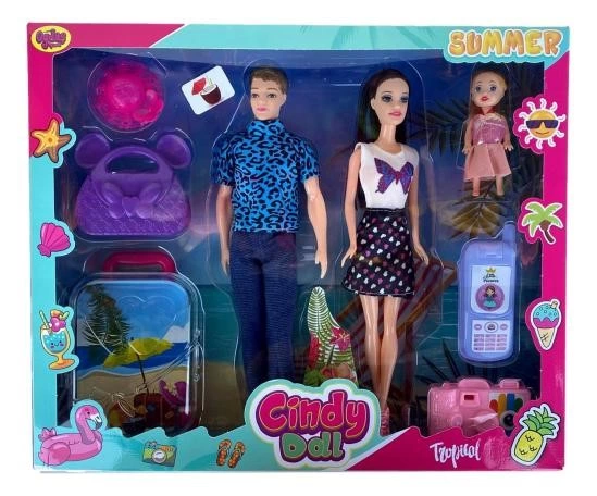 CINDY DOLL AILE TATIL SETI