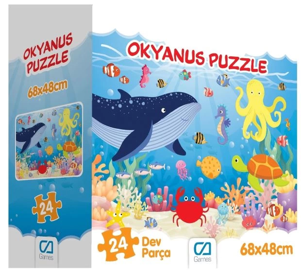 OKYANUS YER PUZZLE 24 PCS