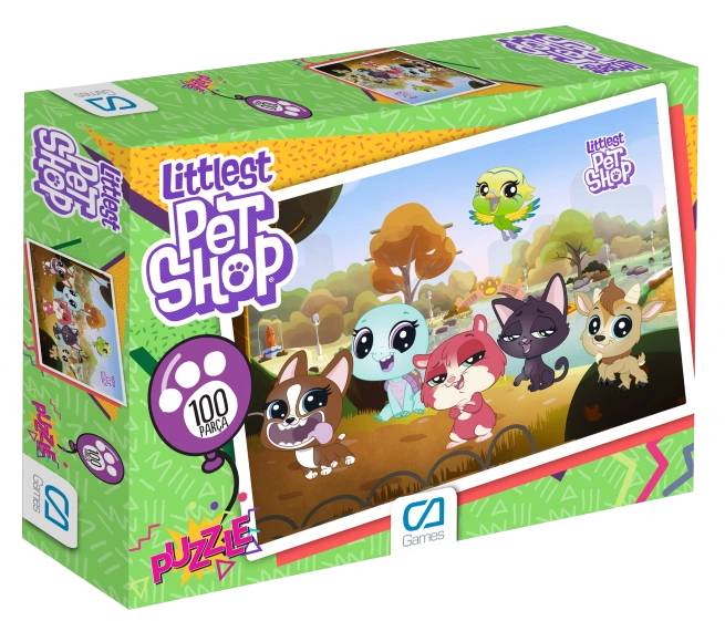 LITTLES PETSHOP PUZZLE 100 PCS