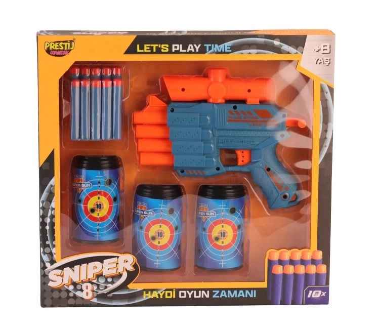 KUT. 3 HEDEFLI SNIPER 8 DART ATICI KUT. 3 HEDEFLI SNIPER 8 DART ATICI