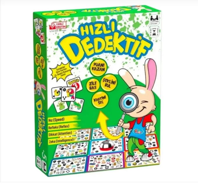 HIZLI DEDEKTIF KUTULU OYUN