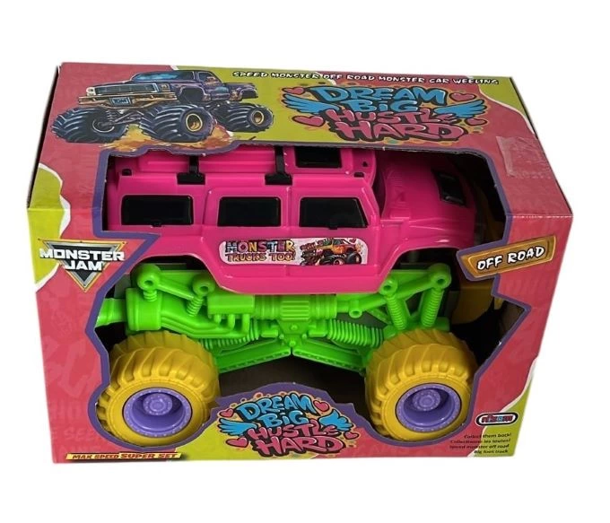 KUTULU MONSTER KIZ JEEP