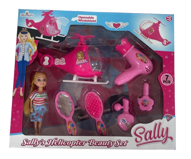 SALLY HELIKOPTER BEAUTY SET