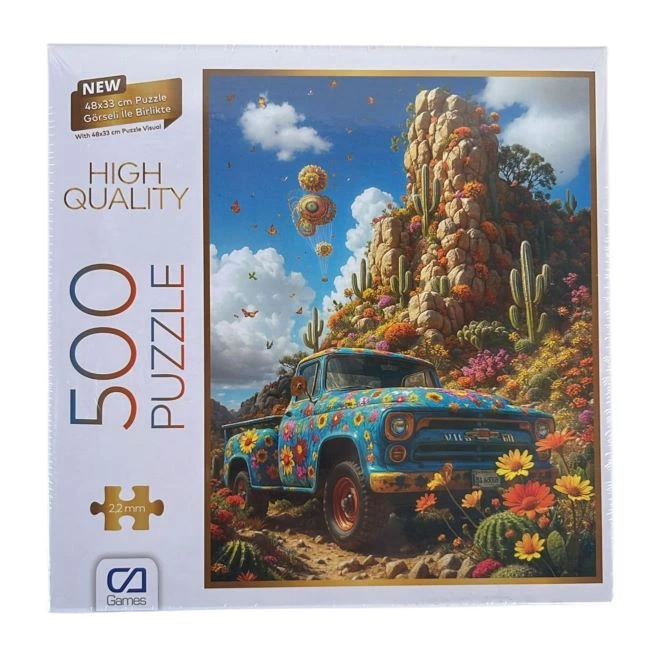 CICEKLI KAMYON PUZZLE 500 PCS CICEKLI KAMYON PUZZLE 500 PCS