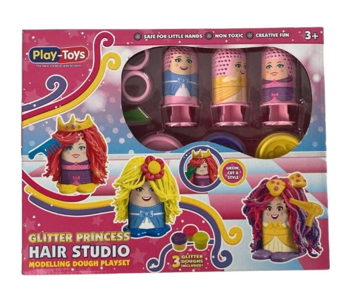 PLAYTOYS HAIR STUDIO GLITTE