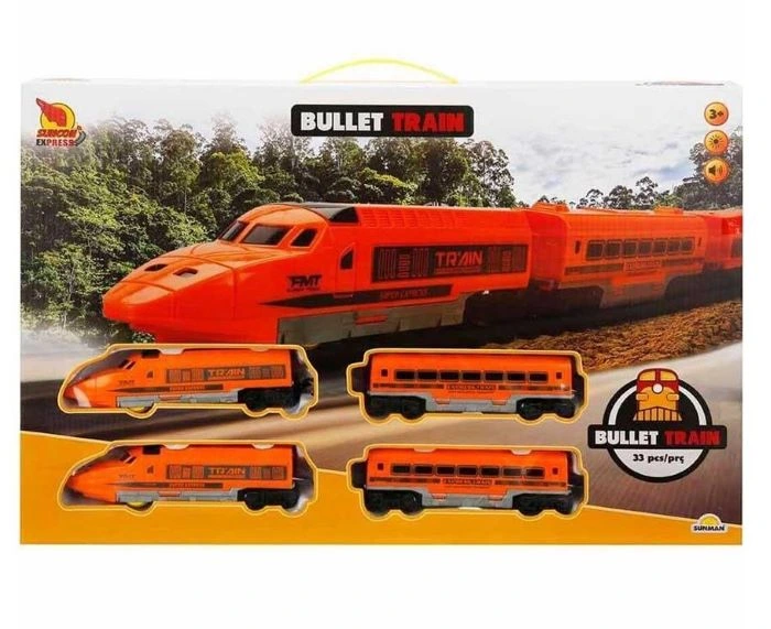 PILLI 33 PARCA HIZLI TREN SET PILLI 33 PARCA HIZLI TREN SET