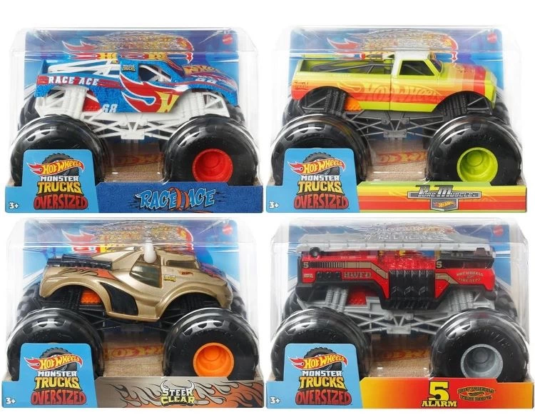 HW MONSTER TRUKS 1:24 ARABALAR