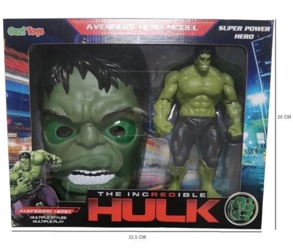 KUT.MASKE- HULK KARAKTER SET