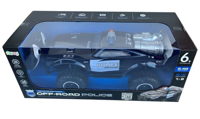 1:8 2.4 GHZ UK HIZLI OF ROAD POLIS ARACI