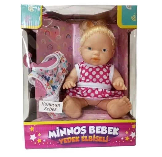 YEDEK ELBISELI MINNOS BEBEK