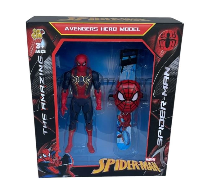 KUT. SPIDERMAN KARAKTER VE SAAT KUT. SPIDERMAN KARAKTER VE SAAT