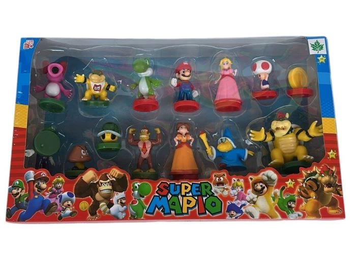 14 PARCA KUT.SUPER MARIO SET