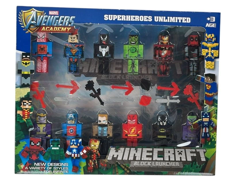 KUTULU 12 LI MINECRAFT KUTULU 12 LI MINECRAFT