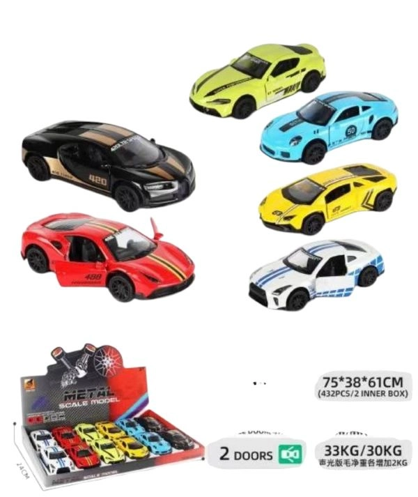 METAL FERRARI ARABA 1/43