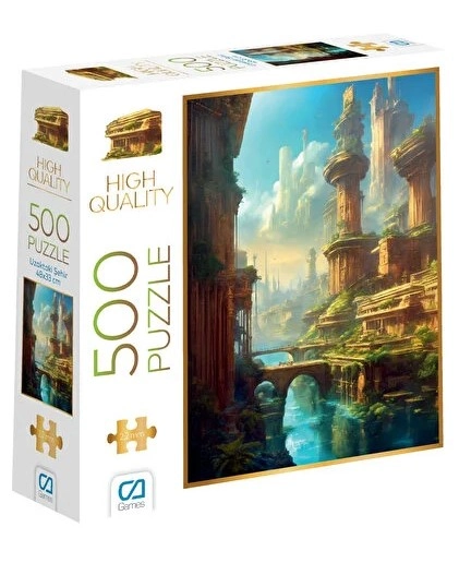 UZAKTAKI SEHIR PUZZLE 500 PCS
