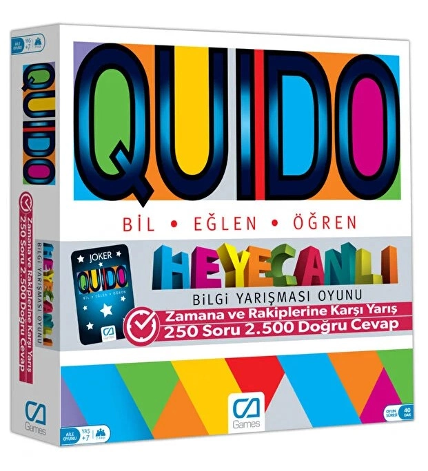 QUIDO BOARD GAME