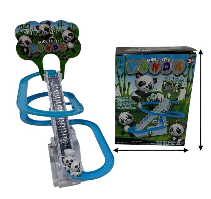 PILLI MERDIVENLI PANDA KAYDIRAK SETI