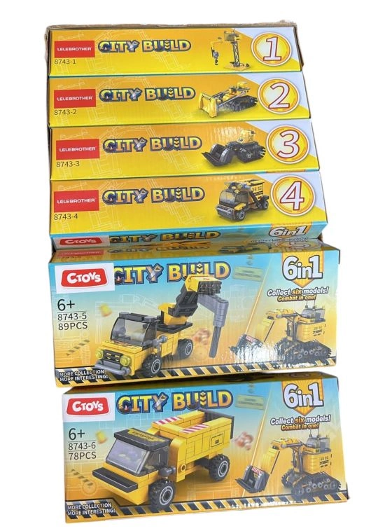 IS MAKINASI  BLOKLAR STAND 6 LI