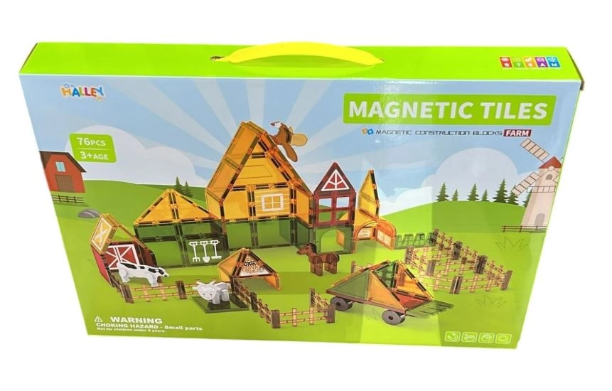 76 PARCA MAGNET CIFTLIK SERI RENKLI