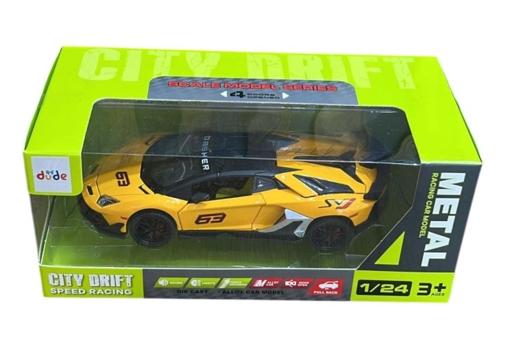 1:24 SESLI ISIKLI MODEL ARABA