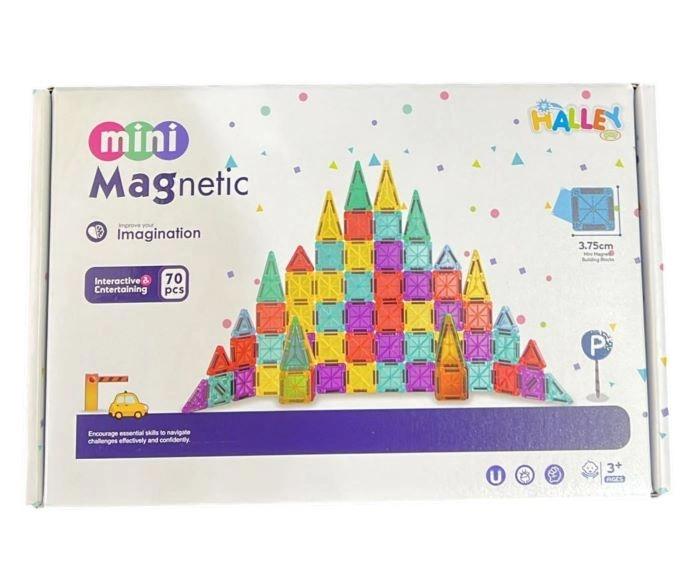 MAGNET  MANYETIK YAPI BLOK 70 PARCA