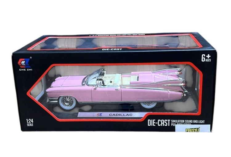 SESLI ISIKLI METAL CADILLAC ARABA