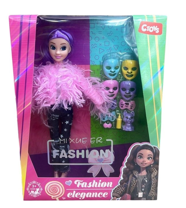 11.5 INCH MODA MASKE AKSESUARLI BEBEK