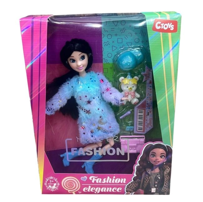 11.5 INCH MODA AKSESUARLI BEBEK