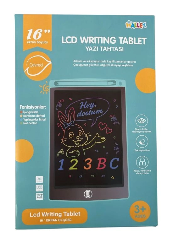 16LCD YAZI TABLETI