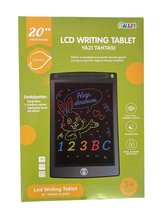 ELEKTRONIK 20 LCD YAZI TABLETI