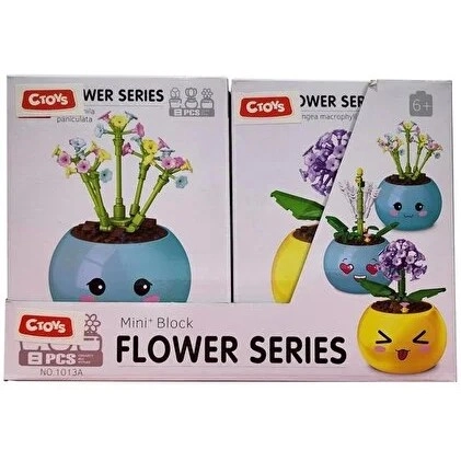 MINI BLOK CICEK SERISI 8LI STAND MINI BLOK CICEK SERISI 8LI STAND