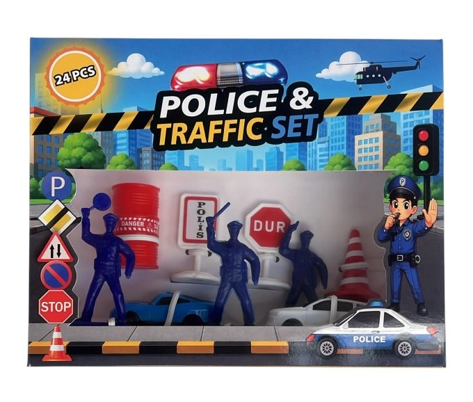 24 PARCA TRAFIK SETI 24 PARCA TRAFIK SETI