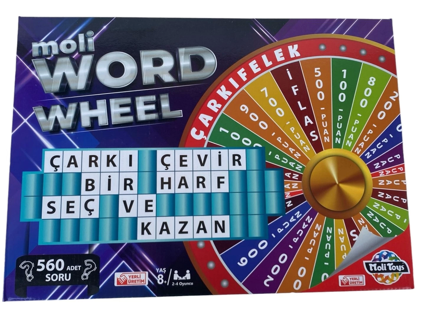 CARK OYUNU WORD WHEEL KUTULU