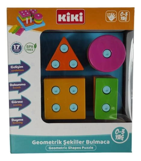 KIKI GEOMETRIK SEKILLI BULMACA