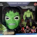 HULK MASK CHARACTER WITH LIGHT