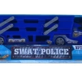BOXED POLICE TRUCK