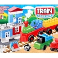 100 PIECES TRAIN STATION BLOCK