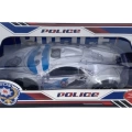 BOXED POLICE CAR WITH LIGHTS AND MUSIC