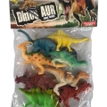 8-Piece Dinosaur SET IN POSET