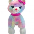 40CM PEMBE TOKALI KEDI