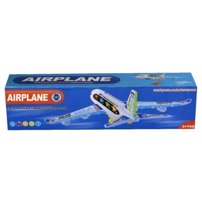 BATTERY-OPERATED PLANE WITH LIGHT, SOUND,