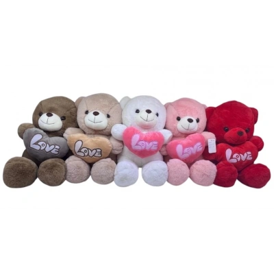 LOVE KALPLI PELUS AYICIK 50CM