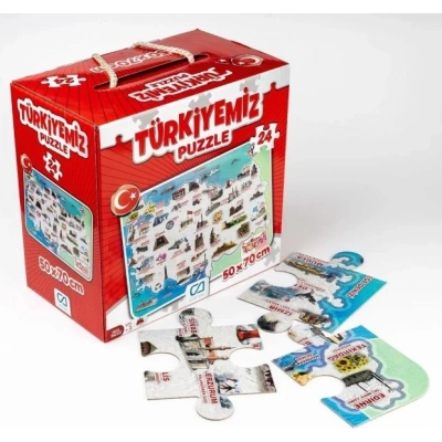 TURKIYEMIZ YER PUZZLE 24 PCS