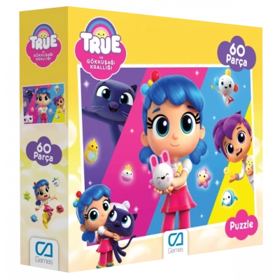 TRUE  PUZZLE 60 PCS
